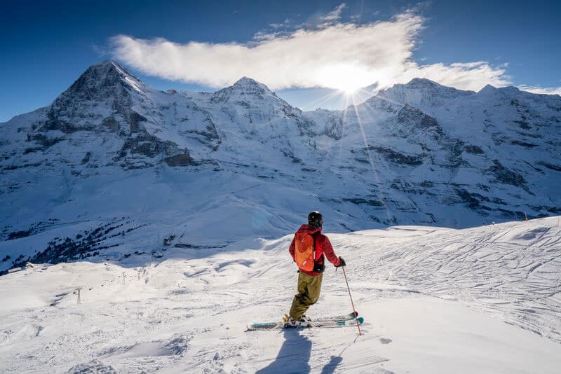 Grindelwald skiing