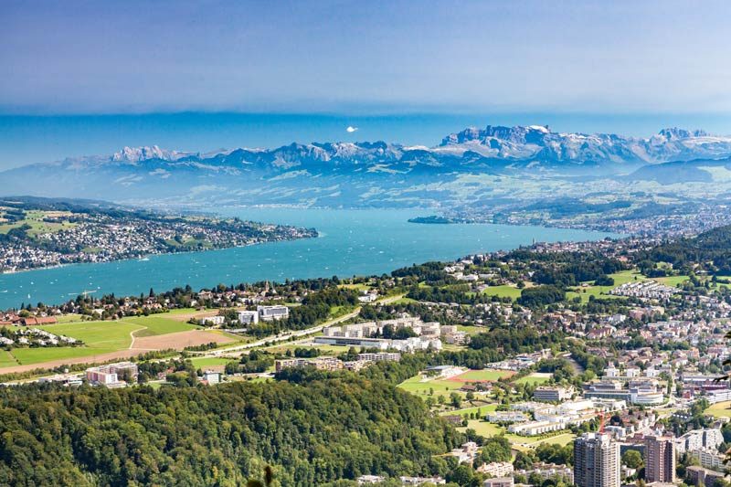 View from Uetliberg